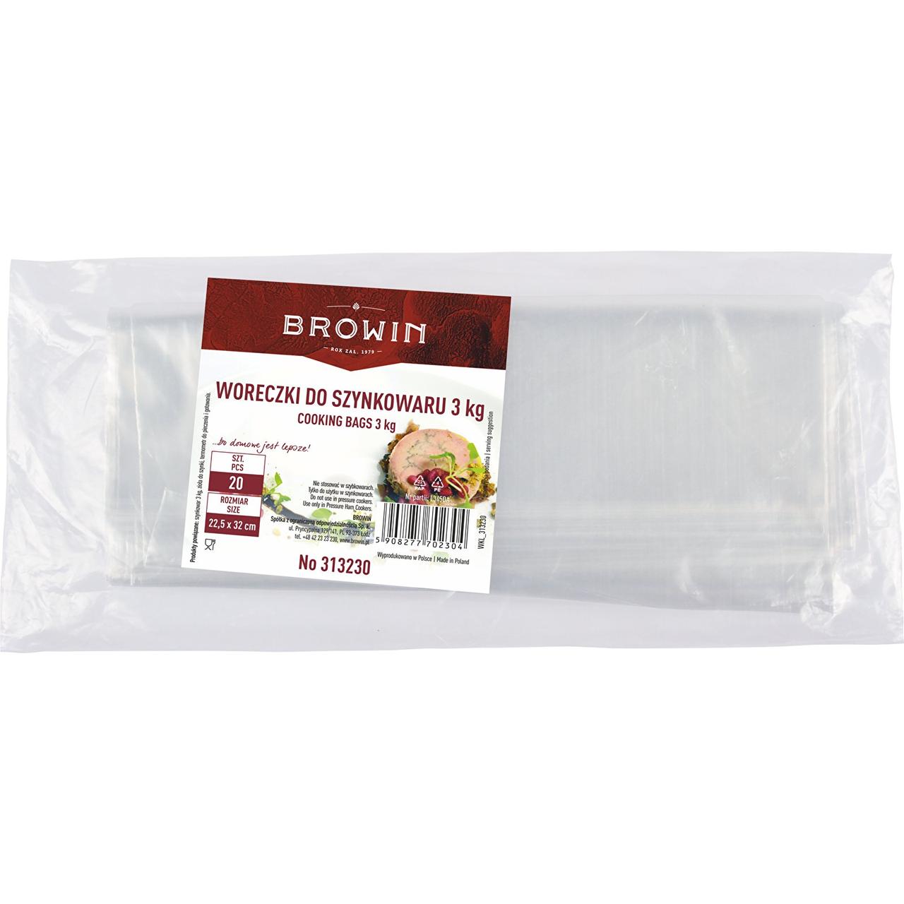 Набір пакетів для шинки на 3 кг Browin (313230)
