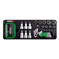 Набір інструменту TORX у ложементі 65 од. TOPTUL GAAT6502