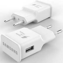 Зарядка для смартфона MicroUSB Samsung + USB кабель