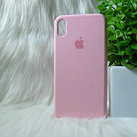 Чехол iPhone Xs Max розовый