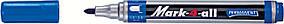 Маркер перманентний синій STABILO MARK-4-ALL, з пулевидным наконечником 651/41 390319