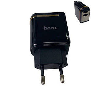 Мережевий зарядний пристрій Hoco C39A 2 USB 2.4 A