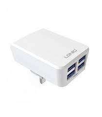 Зарядка для смартфона IDNIO DL-AC62 4 USB 4.2 A + USB кабель