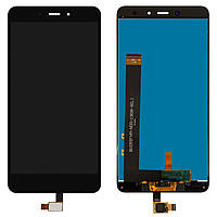 Модуль для Xiaomi Redmi Note 4, черный, с сенсорным экраном, Original PRC