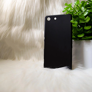 Силіконовий чохол Sony Xperia M5 "Cool Black Чорний (black)