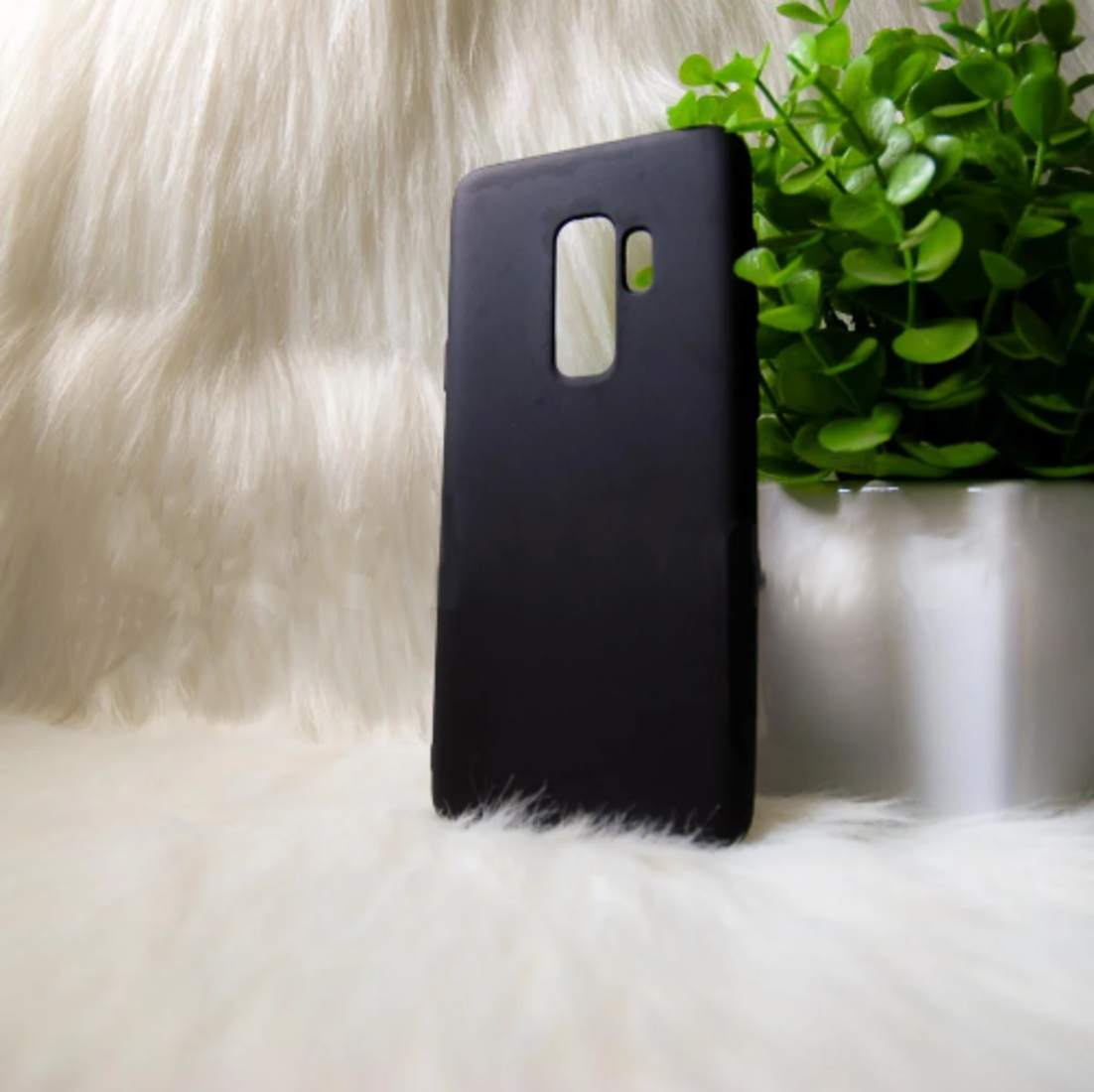 Силіконовий чохол Samsung S9/G960 "Cool Black Чорний (black)