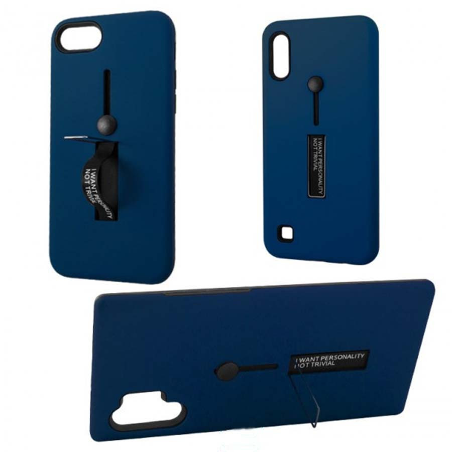 Чохол Samsung S9 / G960 "Kickstand" Синій (dark-blue)