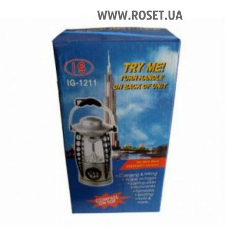 Туристичний Світлодіодний Ліхтар-Лампа IG-1211, фото 1