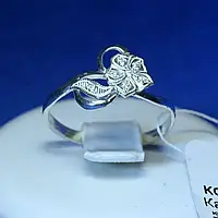 Серебряное кольцо Цветок кс 1176