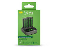 Зарядний пристрій з акумуляторами GP ReCyko M451 charger (USB)+4хAA 2700mAh