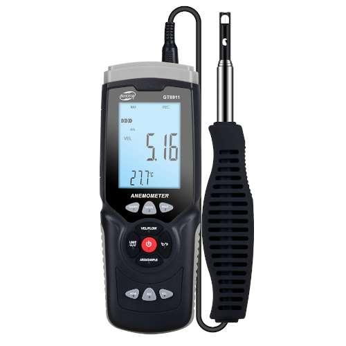 Термоанемометр професійний USB, 0,3-30 м/с, 0-45 °C BENETECH GT8911