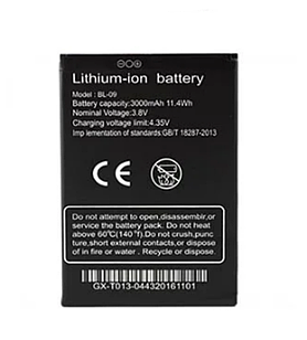 Акумулятор (Батарея) THL T9 / T9 Pro BL-09 Original 3000 mAh