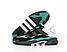 Чоловічі зимові кросівки Adidas Niteball Black Green White Winter Fur (чорно-зелені) на хутрі Y14460 vkross, фото 7