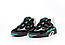 Чоловічі зимові кросівки Adidas Niteball Black Green White Winter Fur (чорно-зелені) на хутрі Y14460 vkross, фото 4