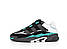 Чоловічі зимові кросівки Adidas Niteball Black Green White Winter Fur (чорно-зелені) на хутрі Y14460 vkross, фото 5