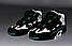 Чоловічі зимові кросівки Adidas Niteball Black Green White Winter Fur (чорно-зелені) на хутрі Y14460 vkross, фото 9