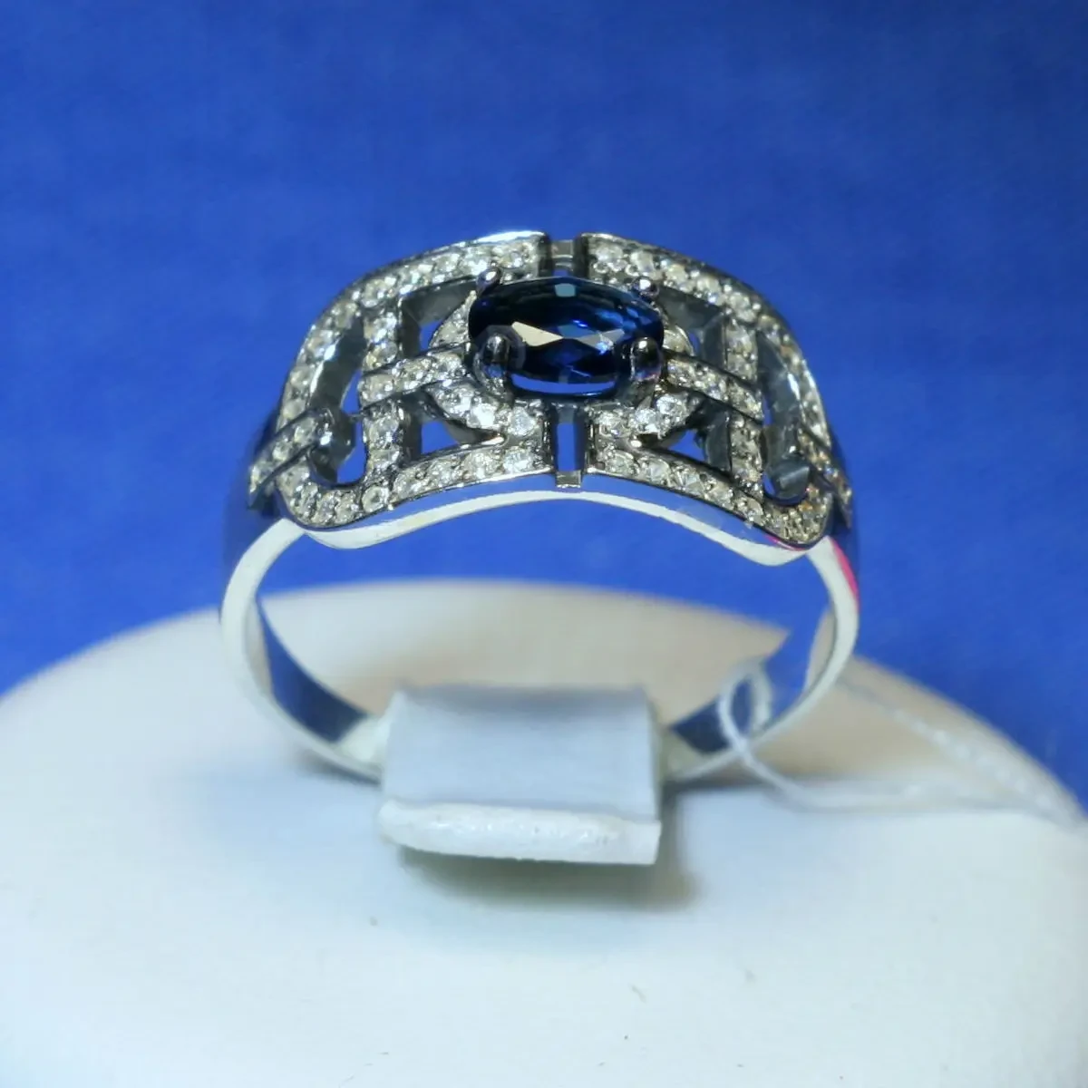 Срібна каблучка Вінтаж з чорнінням 1102с