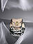 Жіноча сумка Marc Jacobs Small Saddle Bag Beige (бежева) маленька молодіжна стильна сумочка KIS02187 vkross, фото 4