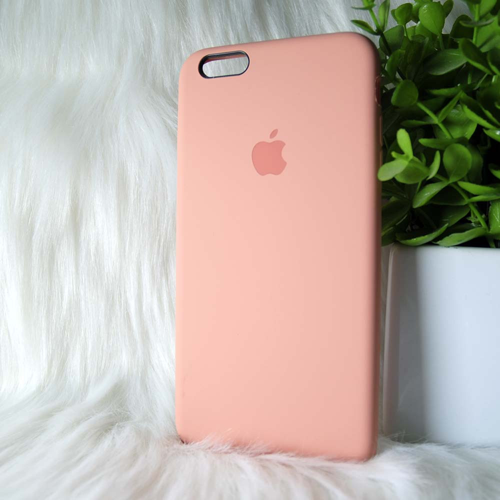 Силіконовий чохол Apple Original Silicone case iPhone 6 Plus /6S Plus Peach (персиковий)