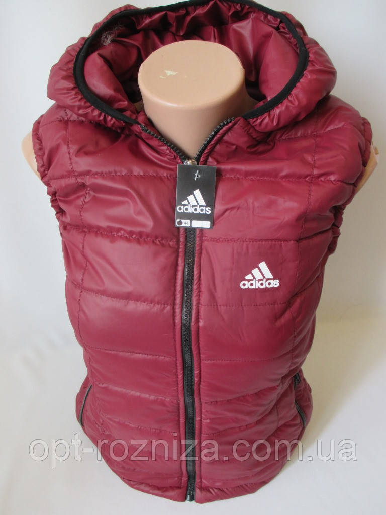 Теплі безрукавки з капюшоном., фото 1