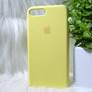 Силіконовий чохол Apple Original Silicone case iPhone 7 Plus / 8 Plus Yellow (жовтий)