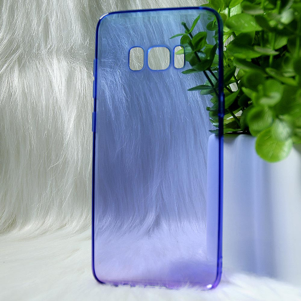 Силіконовий чохол Samsung S8/G950 "Градієнт" Синій (blue-violet)