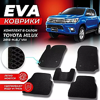 Коврики Салона Ева,Eva Toyota Hilux, Тойота Хилукс,большой выбор цветов,Лучшая цена в Украине