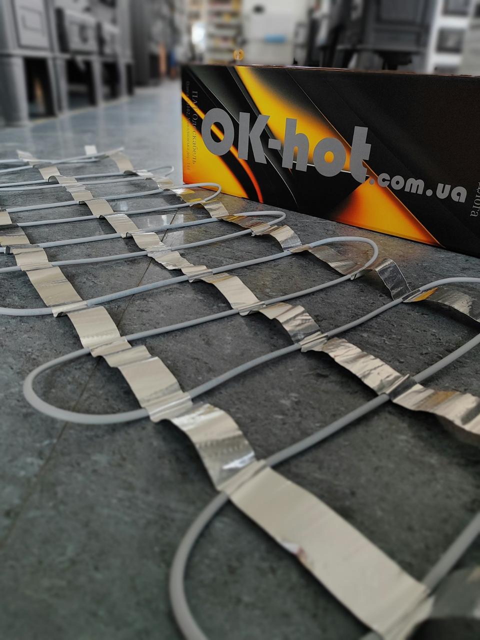 Нагрівальний мат OK-hot 2142 Вт, 12.50 м кв., фото 1