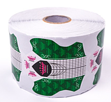 Форми для нарощування нігтів Master Professional зелені, 20 шт, фото 2