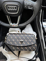 Женская подарочная сумка клатч Guess(черная) AS228 модная красивая для стильной девушки vkross