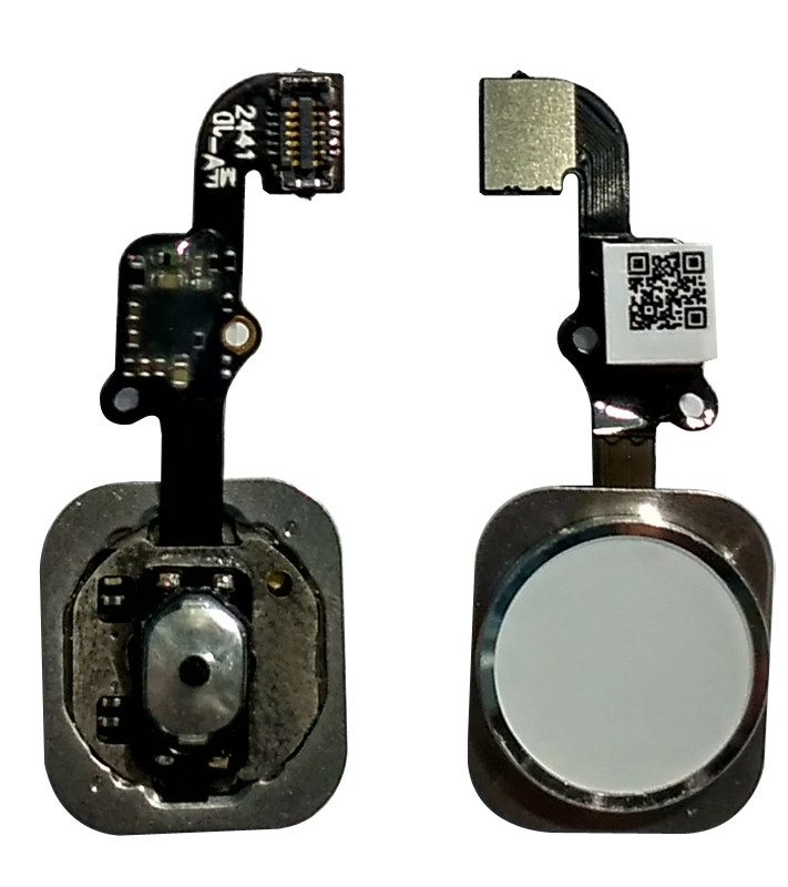 Шлейф кнопки Home + сканер і біла кнопка iPhone 6 оригінал ( XVD), фото 1