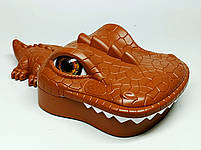 Магнітна гра Yi wu jiayu Риболовля "Крокодил" коричневий 7735B-1, фото 2