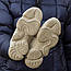 Чоловічі зимові кросівки Adidas Yeezy 500 Beige Winter Termo (бежеві) утеплені стильні кросівки art1561 vkross, фото 10