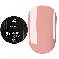 Гель для наращивания Saga Veil Gel 01