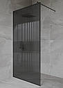 Скляна душова перегородка з рифленого скла, фото 3
