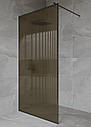Скляна душова перегородка з рифленого скла, фото 2