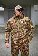 Зимний армейский костюм мультикам М65 омни хит зимняя куртка штаны ВСУ тактический зимний костюм ЗСУ военный