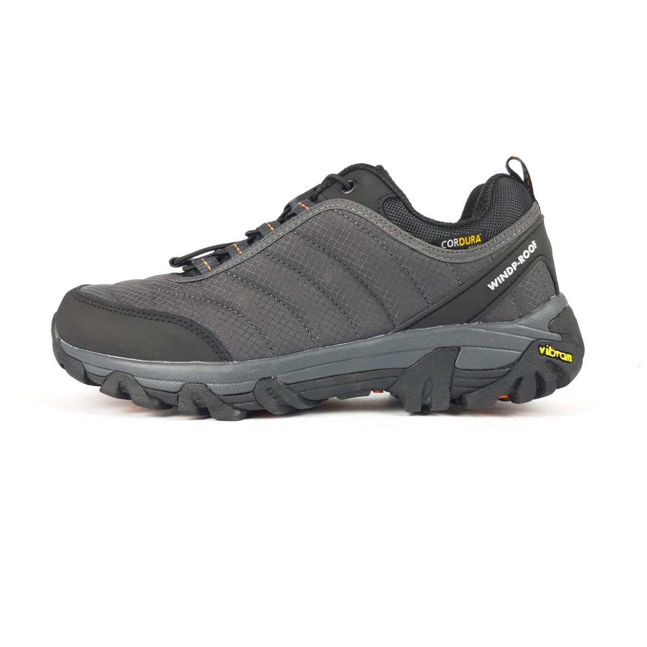 Чоловічі зимові кросівки Merrell Vibram Cordura (сірі) модні низькі кросівки 3936 Мерелл vkross