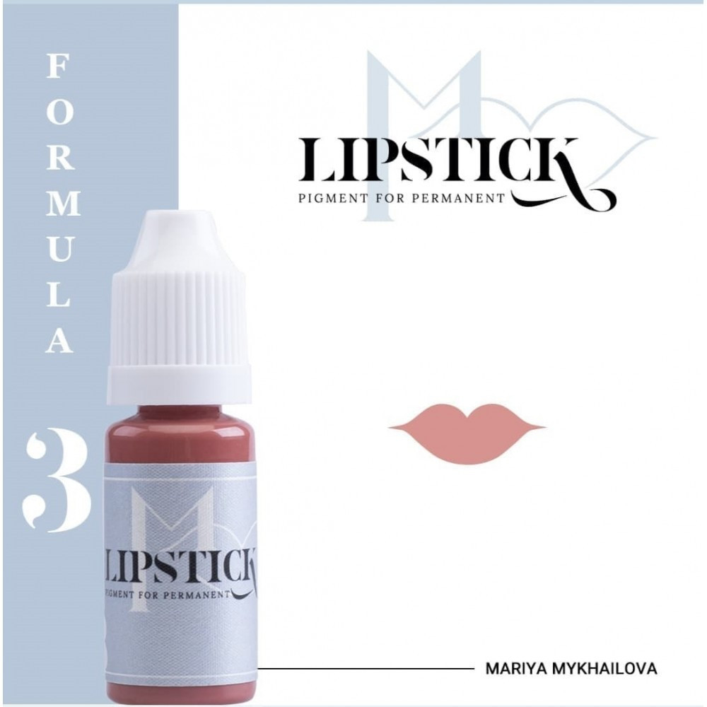 Пігмент для татуажу губ Lipstick - F3 "Карамель", 10 мл