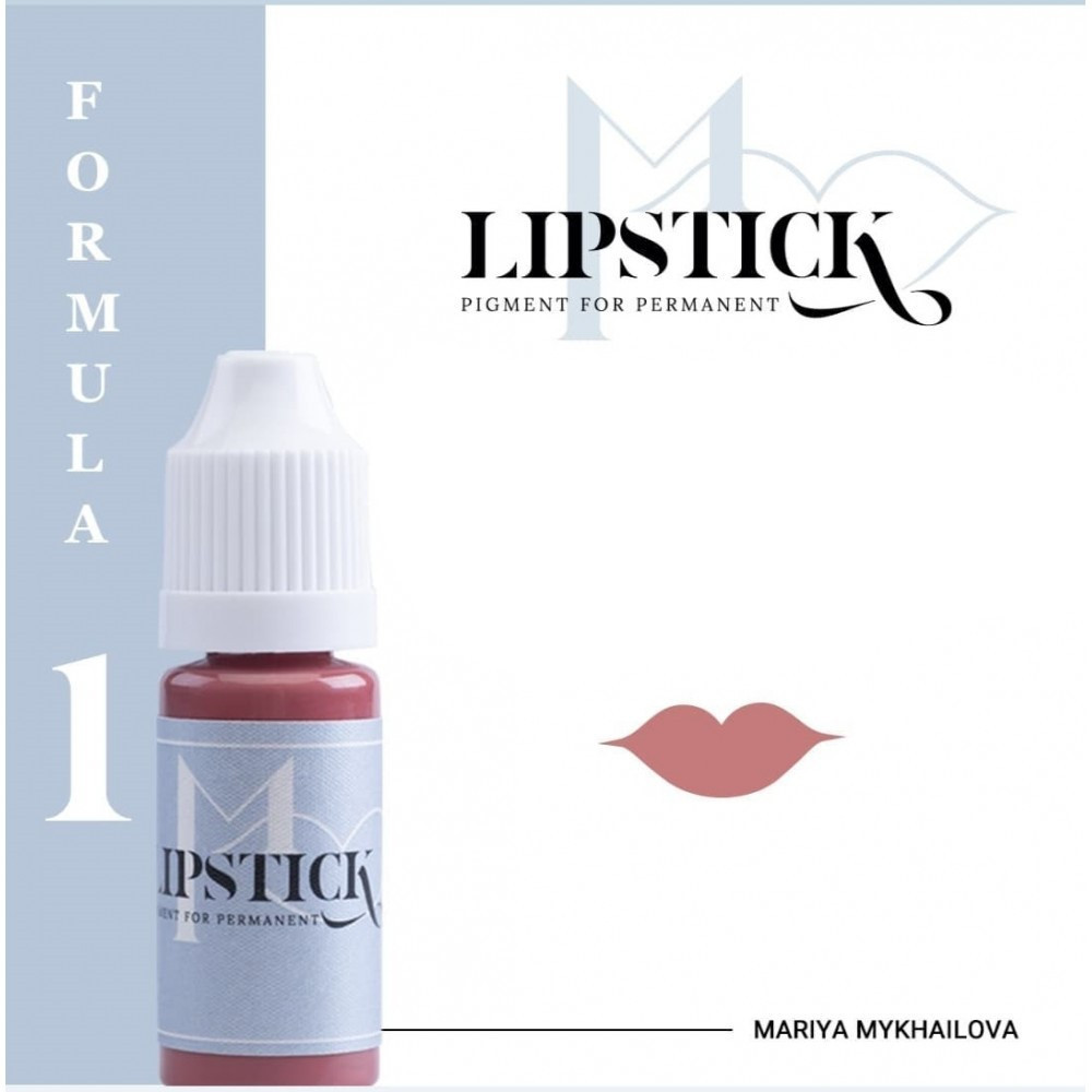 Пігмент для татуажу Lipstick - F1 "Пильна троянда" 5 мл.
