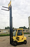 Вилочний навантажувач б/у Hyster H2.5XM, 2005 року, Дизель, 2.5 тонни, висота підйому 4,9 м, фото 5