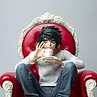 Колекційна фігурка Death Note L Эл Лоулайт Тетрадь смерти 24 см, фото 3