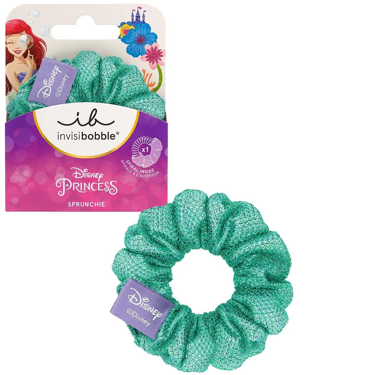 Гумка для волосся InvisiBobble Sprunchie Kids Disney Ariel 1 шт., фото 1