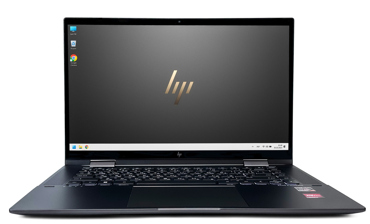 Ноутбук HP Envy x360 15-ey0023dx: Ryzen 7 5825U / RAM 16 ГБ / SSD 256 ГБ / Radeon Graphics / 15.6" Multitouch