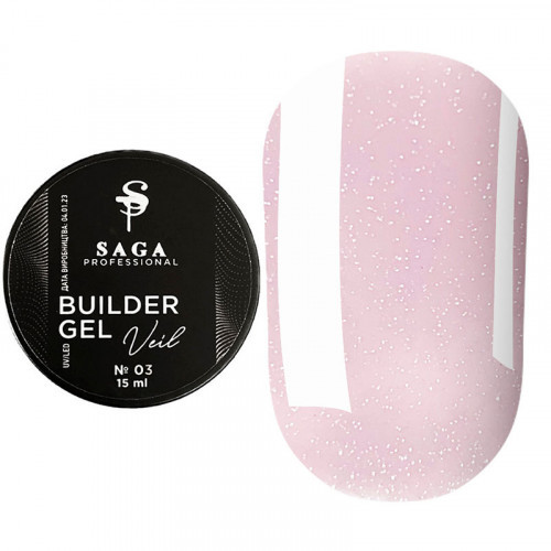 Гель для нарощування Saga Veil Gel 03