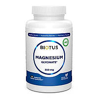 Магний глицинат, Magnesium Glycinate, Biotus, 120 капсул BIO-531293