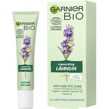 Крем для шкіри навколо очей Garnier Bio Антивіковий з екстрактом лавандину 15 мл (3600542264198)