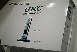 Комплект бі-ксенонових ламп з разжигателями UKC H7 6000К