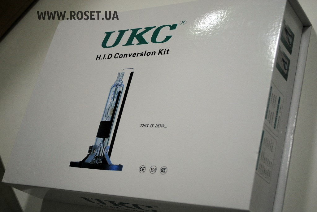 Комплект бі-ксенонових ламп з разжигателями UKC H7 6000К, фото 1
