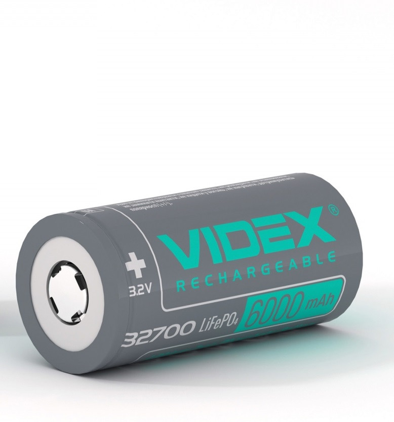 Акумулятор VIDEX 32700 3,2V 6000mAh LiFePO4